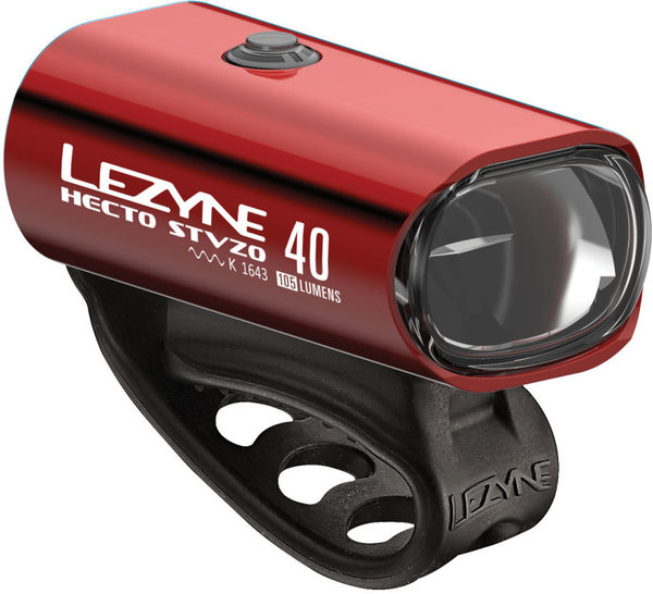 Lezyne LED Scheinwerfer Hecto Drive 40 StVZO, rot,schwarz,neo